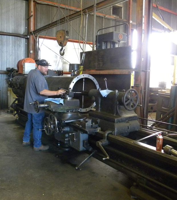 Machine shop with pump fabrication equipment in Chico, CA